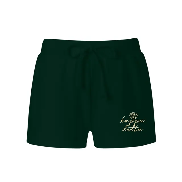 Kappa Delta Floral Illustration PR Shorts 2