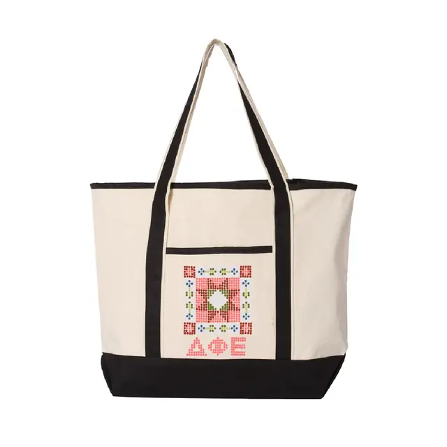 Delta Phi Epsilon Mosaic Pattern PR Tote 2
