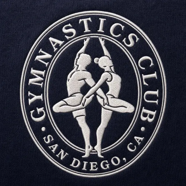 Gymnastics Club Dynamic Duo Silhouette PR Crewneck