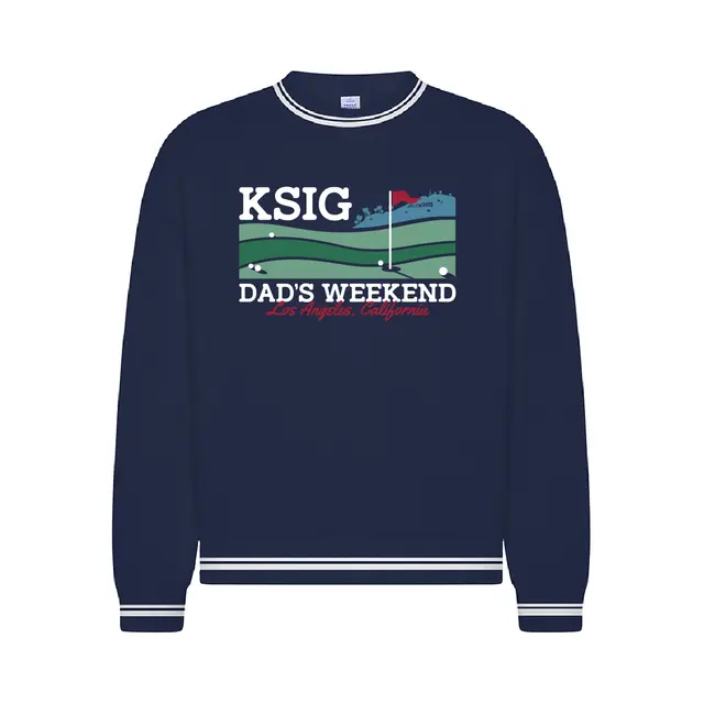 Kappa Sigma Golf Course Dad's Weekend Crewneck 2