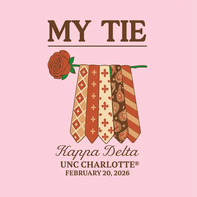 Kappa Delta My Tie Rose Date Party Shirt