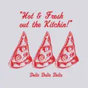 Delta Delta Delta Pizza Slice Trio PR Shirt
