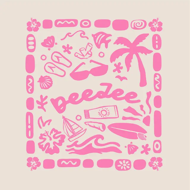 High Tide Cropped Zip Hoodie