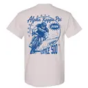 Alpha Kappa Psi Cyclist Illustration Little 500 Shirt 2