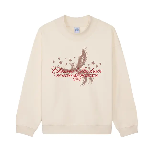 Chinese Students and Scholars Association Phoenix Illustration PR Sweater 2