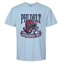 Phi Delta Theta Football Helmet and Player Game Day Shirt 2