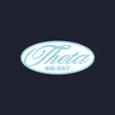 Kappa Alpha Theta Flowing Script Bid Day Sweater