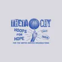 Theta Chi Basketball Spin on Finger Illustration Philanthropy Shirt