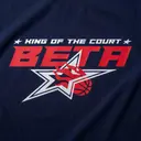 Beta Attention Grabbing Star Graphic Game Day Crewneck