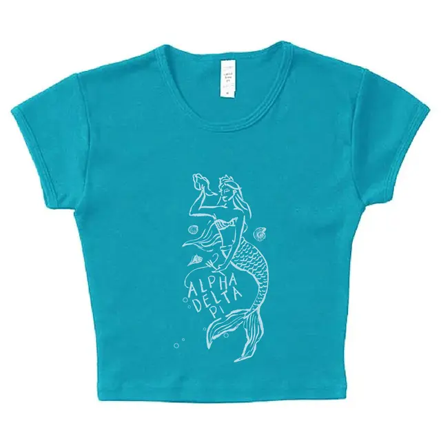 Alpha Delta Pi Mermaid Illustration PR Shirt 2