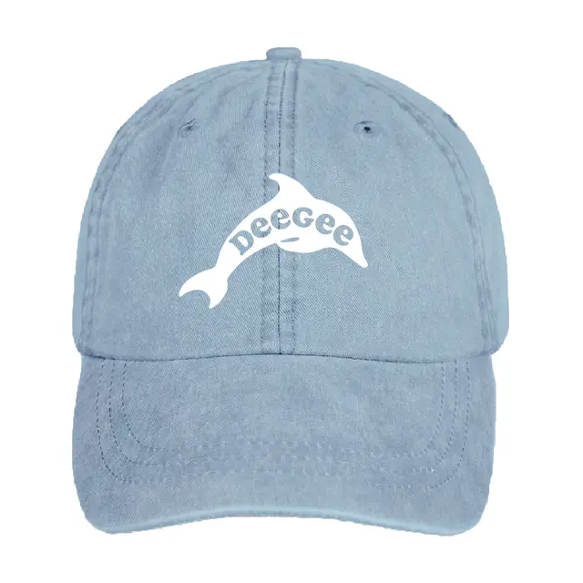 Delta Gamma Playful Dolphin Graphic PR Hat 2