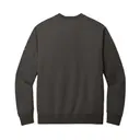 Nike Club Fleece Sleeve Swoosh Crew Anthracite Back