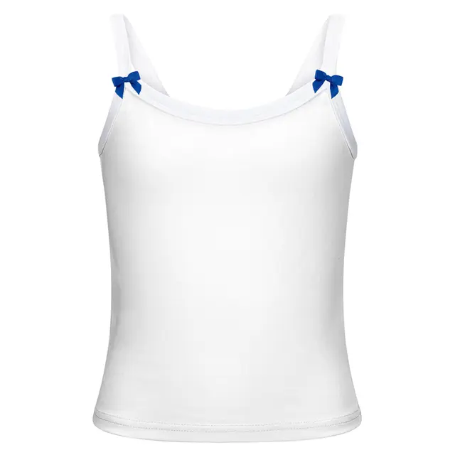 Fresh Prints Bow Cali Camisole Top fp71 White White Front