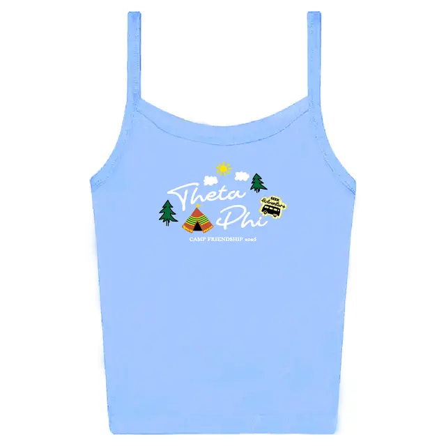 Theta Phi Alpha Tent and Trees Philanthropy Tank 2