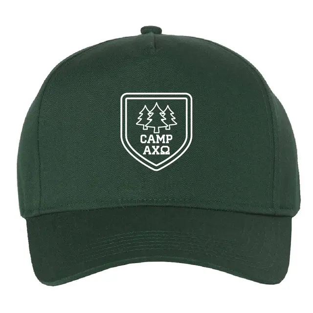 Alpha Chi Omega Camp Tree Shield Retreat Hat 2