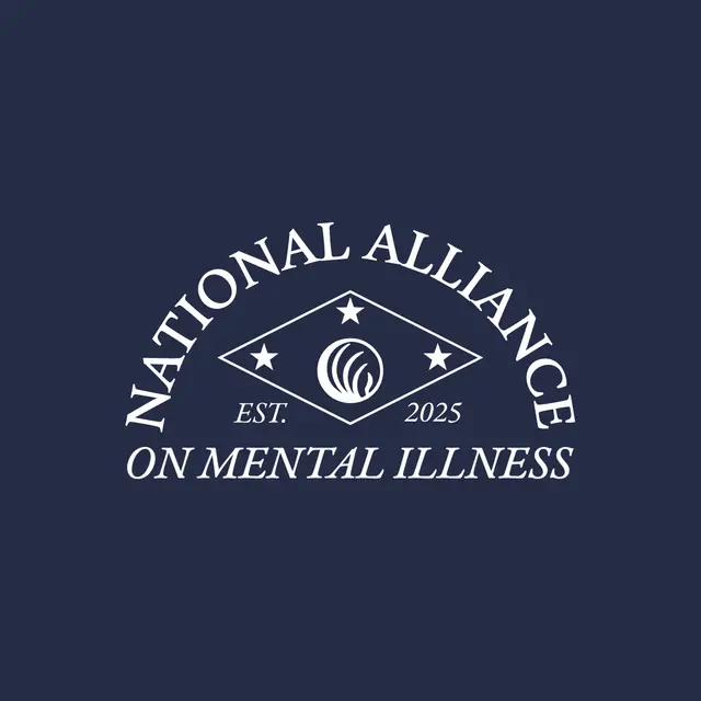 National Alliance on Mental Illness Starry Emblem PR Crewneck