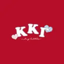 Kappa Kappa Gamma Stitched Texts and Gingham Heart Big Little Reveal Shirt