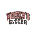 Women's Soccer Plaid Block Text PR Crewneck