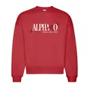 Alpha Omicron Pi Stars Lettering PR Sweater 2