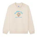 Alpha Phi Floral Illustration Parents Weekend Sweater 2