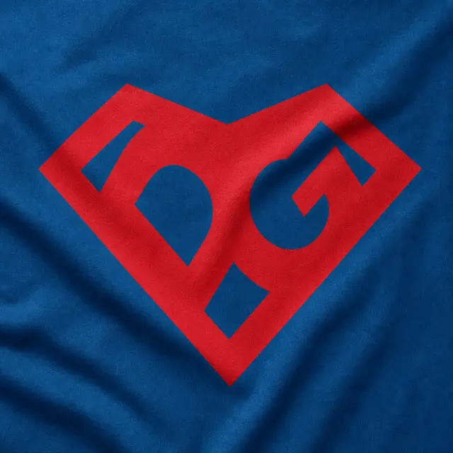 Delta Gamma Superhero Heart Motif PR Hoodie