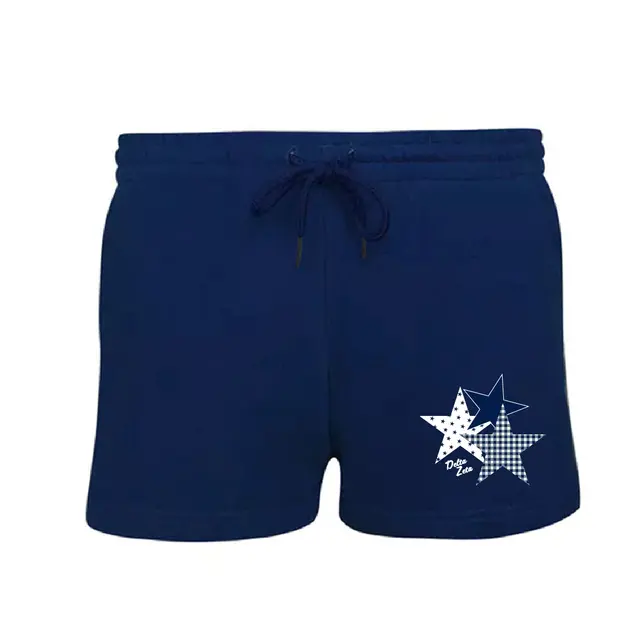 Star Pattern PR Shorts for Delta Zeta