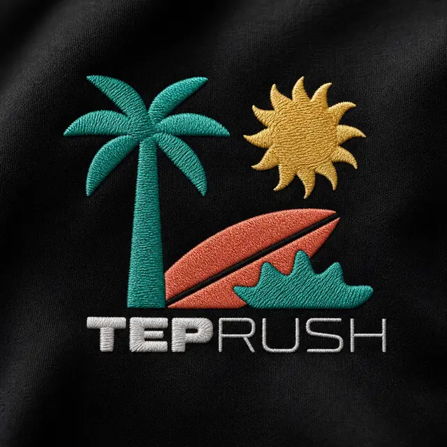 Tau Epsilon Phi Tropical Illustration Rush Shirt