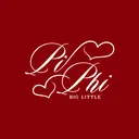 Pi Beta Phi Script Hearts Big Little Reveal Tank