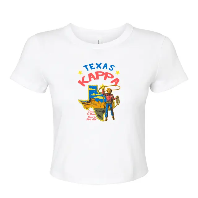 Kappa Kappa Gamma Texas Cowboy Game Day Shirt 2