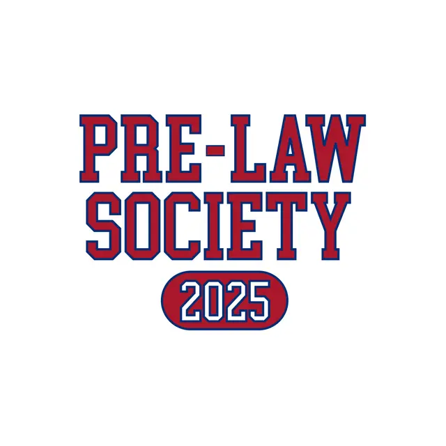 Pre-Law Society Bold Block Lettering PR Hoodie