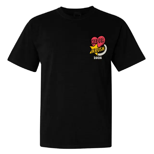 Heart and Star Graphic Date Party Shirt 2