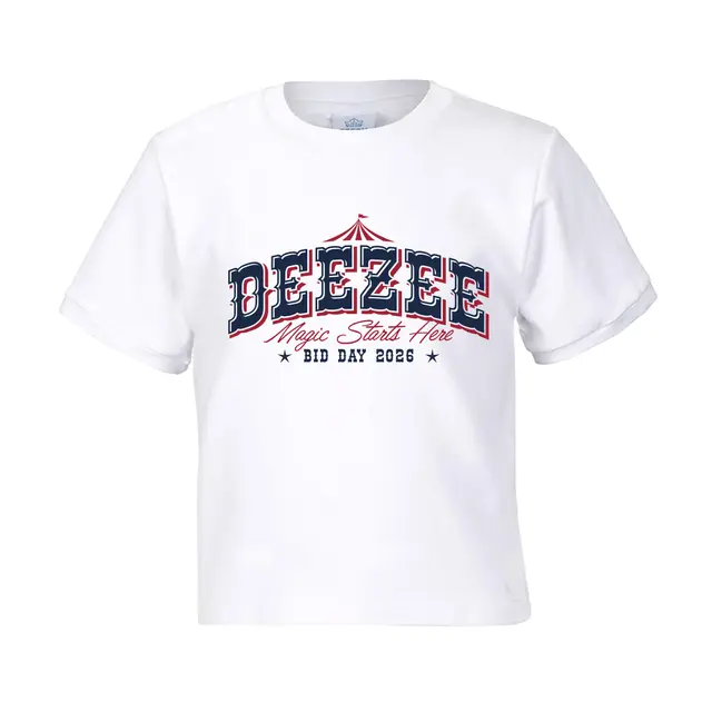 Delta Zeta Circus Banner Rush Shirt 2