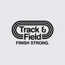 Track & Field Simple Logo with Tagline PR Hoodie