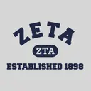 Zeta Tau Alpha Bold Arch Text PR Crewneck