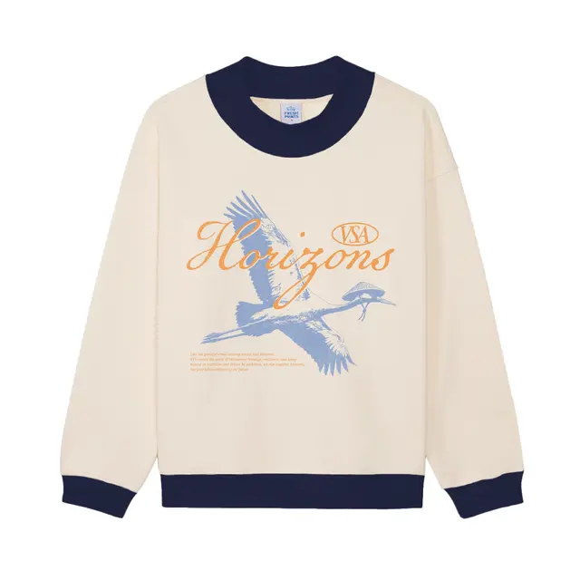 Vietnamese Student Association Crane Illustration PR Sweater 2