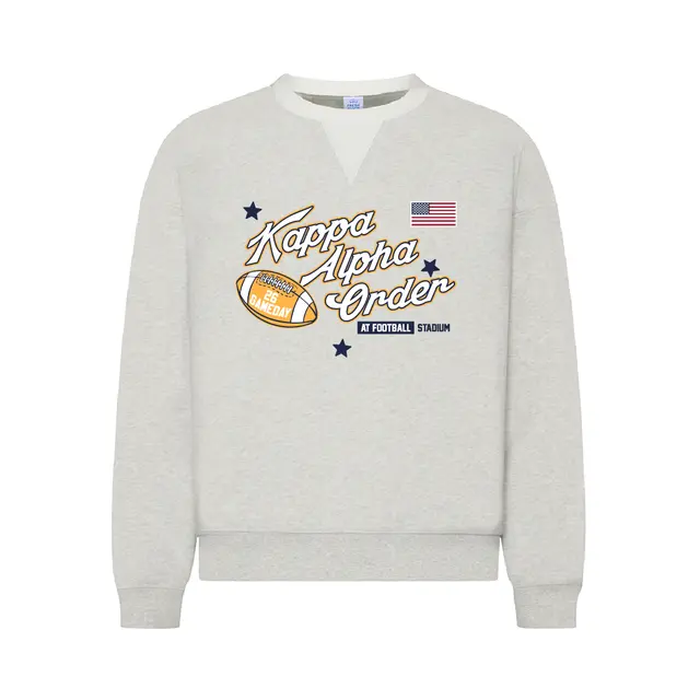 Kappa Alpha Order Football Graphic Game Day Crewneck 2