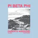 Pi Beta Phi Scenic Coastal Parents Weekend Shirt