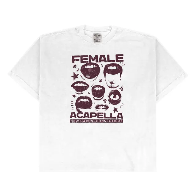 Female Acapella Group Mouths and Stars PR Shirt 2