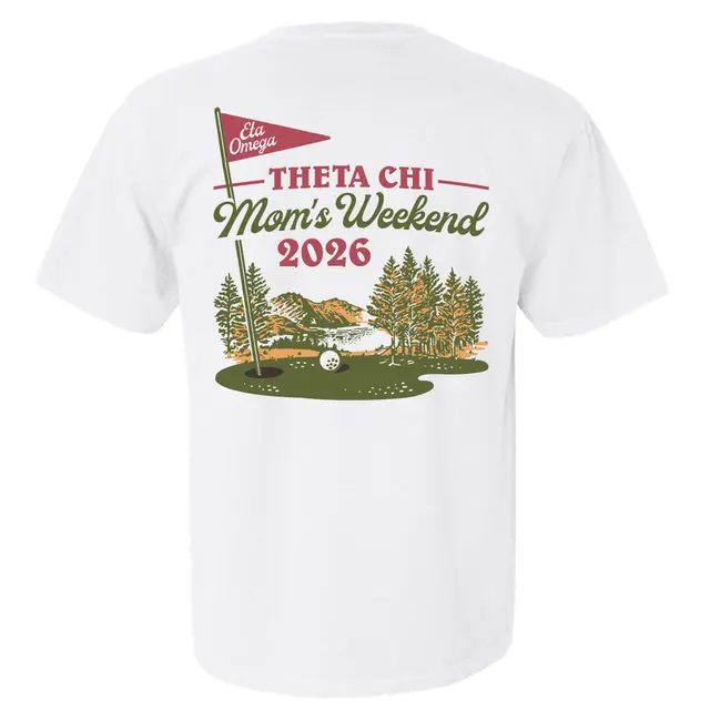 Theta Chi Golf Flag and Forest Parent's Weekend Shirt 2