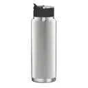 Mizu V12 Bottle with Straw Lid Stainless Back