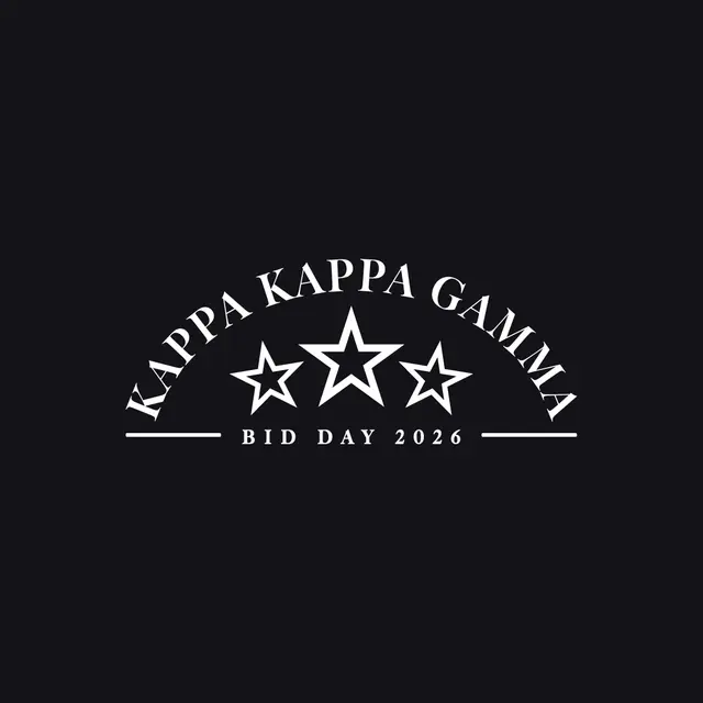 Kappa Kappa Gamma Star Trio Bid Day Tank