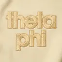 Theta Phi Outlined Text PR Tank