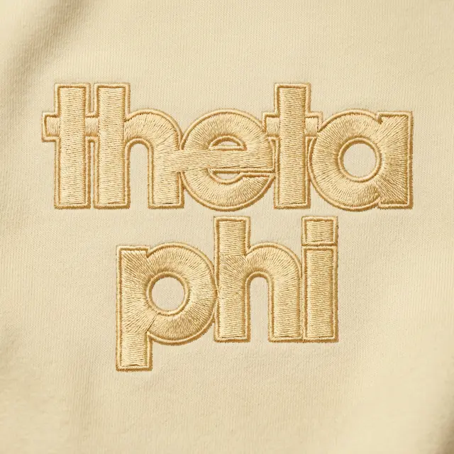 Theta Phi Outlined Text PR Tank