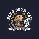 Zeta Beta Tau Dog Illustration Rush Shirt