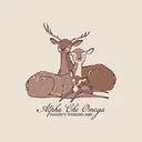 Alpha Chi Omega Deer Illustration Parent's Weekend Crewneck