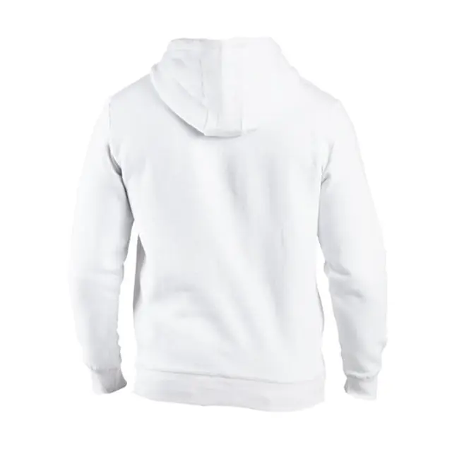 Threadfast Apparel Unisex Ultimate Fleece Pullover Hooded Sweatshirt 320h White Back