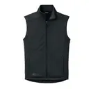 Smooth-Mid-Layer-Fleece-Vest-Black-Front