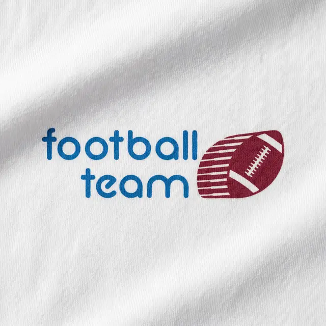Football Team Bold Lettering Football Graphic PR Hoodie