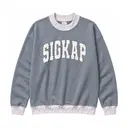 Sigma Kappa Zebra Pattern Block Lettering PR Sweater 2