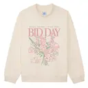 Delta Delta Delta Floral Bouquet Text Bid Day Crewneck 2